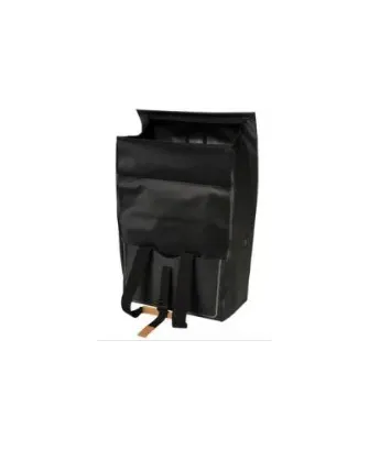 Sac arrière BASIL URBAN réfléchissant noir imperméable 25L