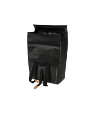 Sac arrière BASIL URBAN réfléchissant noir imperméable 25L